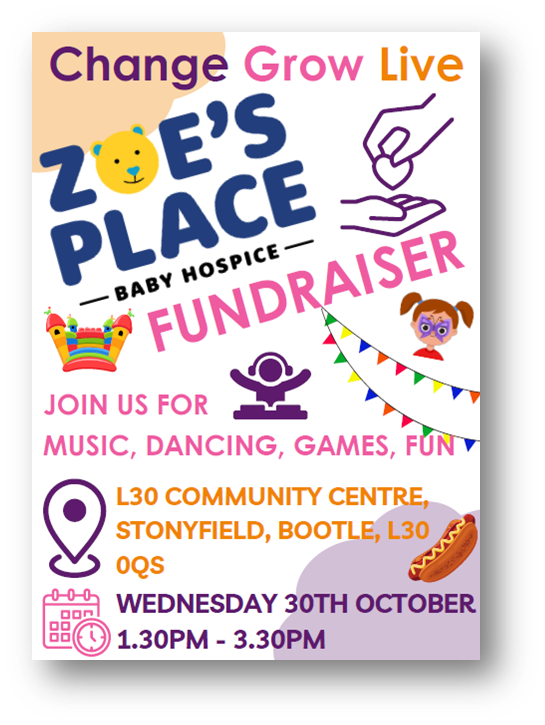 Fundraising for Zoe’s Place